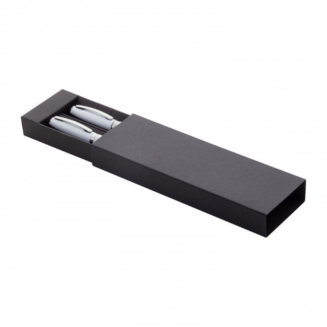 PARURE DE STYLO PERSONNALISEE 'ROBILLE' - blanc