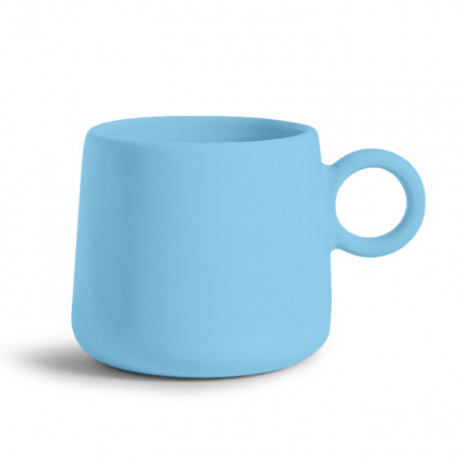 MUG CERAMIQUE MIE 250ML 'JOYO' - bleu ciel mat