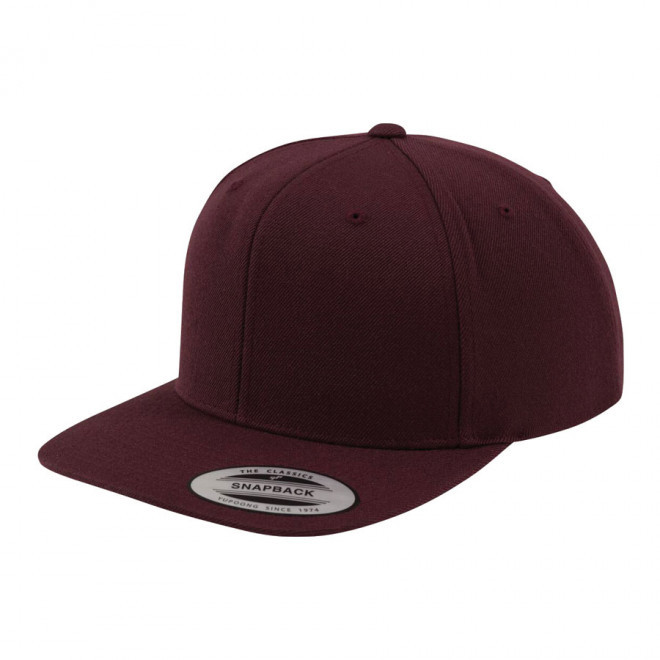 CASQUETTE PERSONNALISÉE FLEXFIT® 'VENICE BEACH' - bordeaux