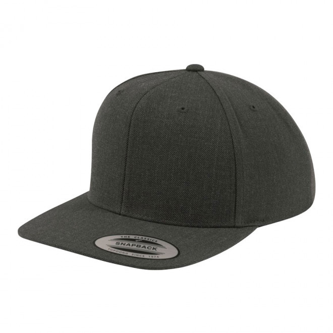 CASQUETTE PERSONNALISÉE FLEXFIT® 'VENICE BEACH' - anthracite chine