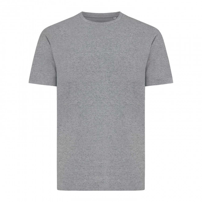 TEE-SHIRT MIXTE PERSONNALISABLE 'SIERRA' - gris foncé chiné