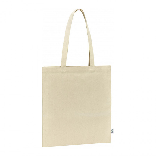 TOTE BAG ANSES LONGUES NATUREL 'MARIETA BIO' 100 À 300 GR/M² - naturel