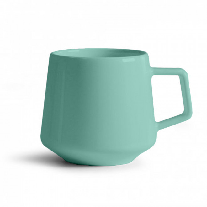 MUG CERAMIQUE MIE 260ML PERSONNALISABLE 'CAYL' - menthe