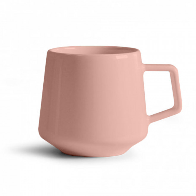MUG CERAMIQUE MIE 260ML PERSONNALISABLE 'CAYL' - saumon