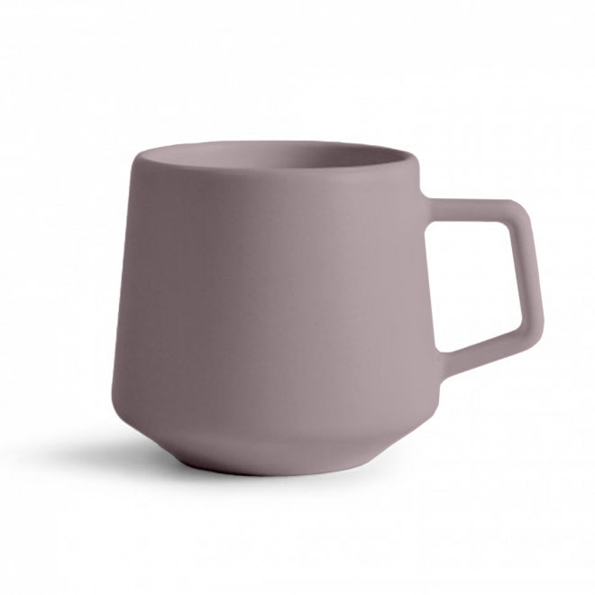 MUG CERAMIQUE MIE 260ML PERSONNALISABLE 'CAYL' - taupe mat