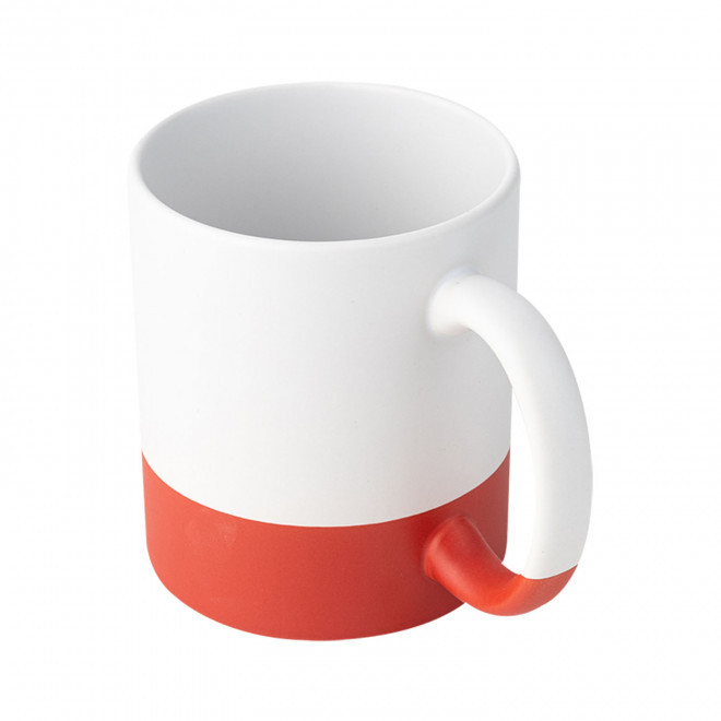 MUG CERAMIQUE PERSONNALISE 350ML 'DOROTY' - rouge