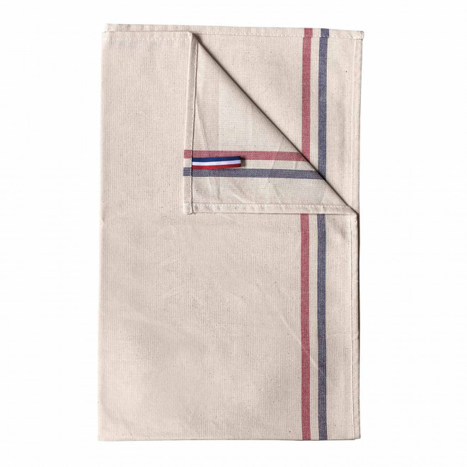 TORCHON VAISSELLE MIF PERSONNALISABLE 'KARISSE' - naturel