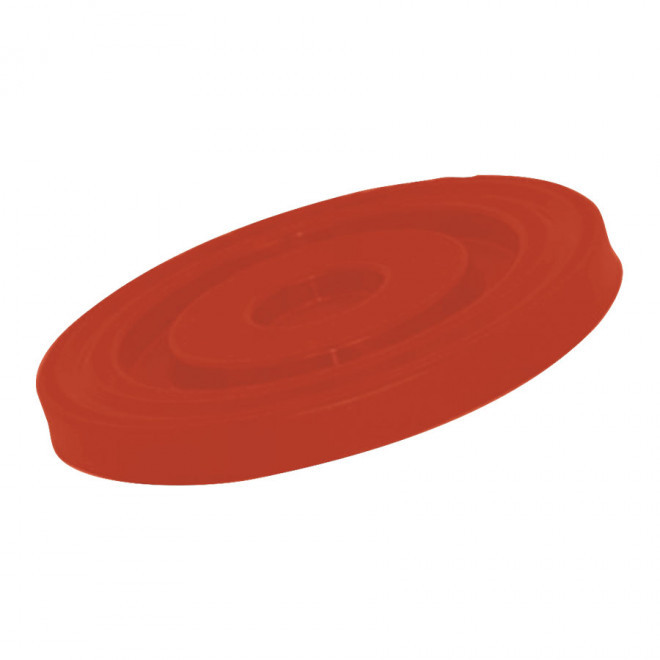 CAPUCHON POUR GOBELET PLAT 'KERALA' - rouge