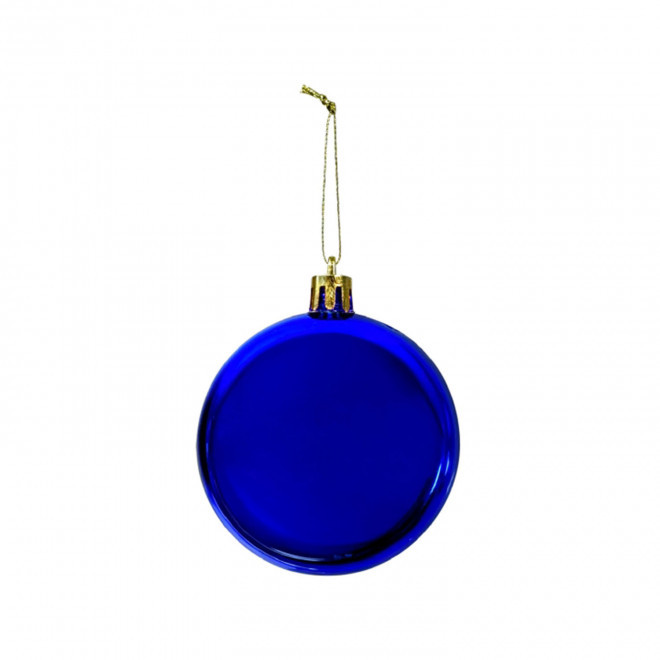 BOULE DE NOEL PERSONNALISABLE 'LILY' - bleu