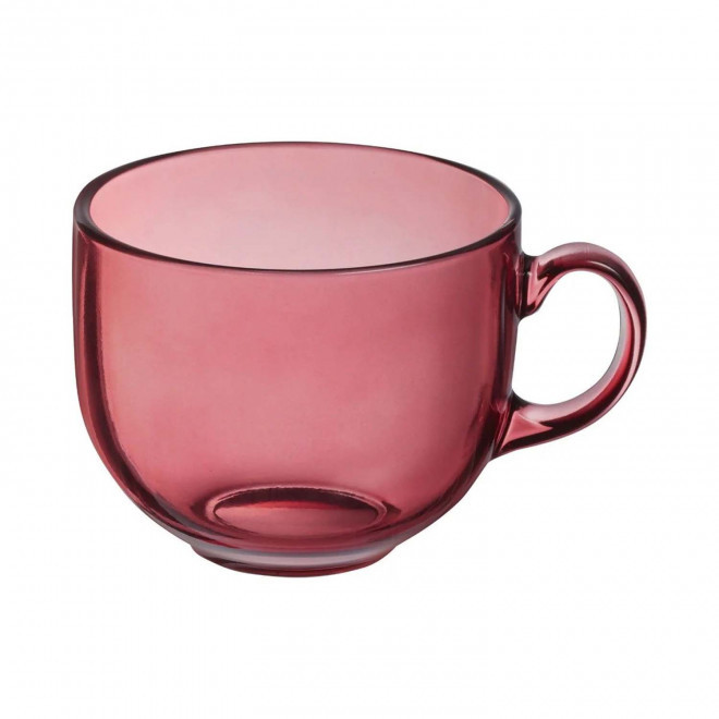 MUG EN VERRE 500ML LUMINARC PERSONNALISE 'ALBA' - terracotta