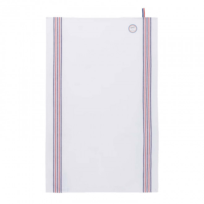 TORCHON CUISINE MIF PERSONNALISABLE 225GR/M2 'KARIFRI' - blanc