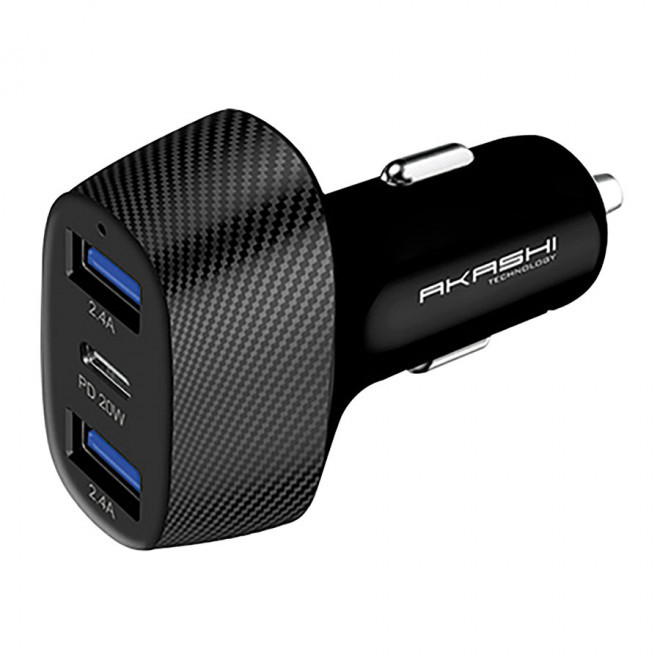 CHARGEUR PUBLICITAIRE ALLUME-CIGARE AKASHI® 'KURU' - noir