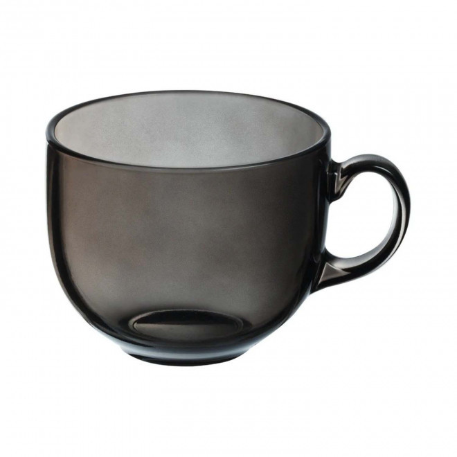 MUG EN VERRE 500ML LUMINARC PERSONNALISE 'ALBA' - gris