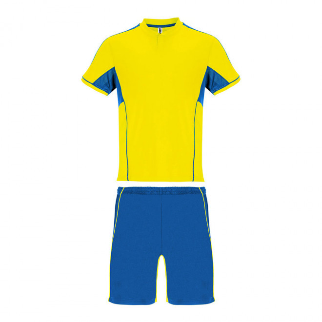 ENSEMBLE DE SPORT PUBLICITAIRE MIXTE 'EQUIPO' - jaune/bleu