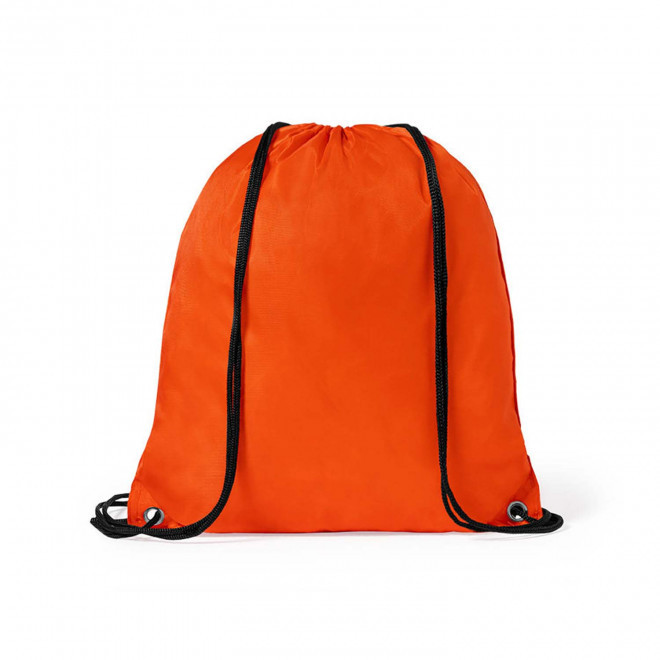 SAC A DOS CORDON POUR ENFANT PERSONNALISABLE 'KRINKY' - orange