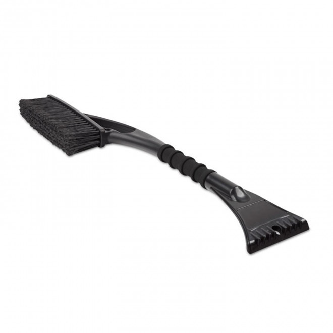 GRATTOIR AVEC BROSSE ABS PERSONNALISABLE 'KAPIC' - noir