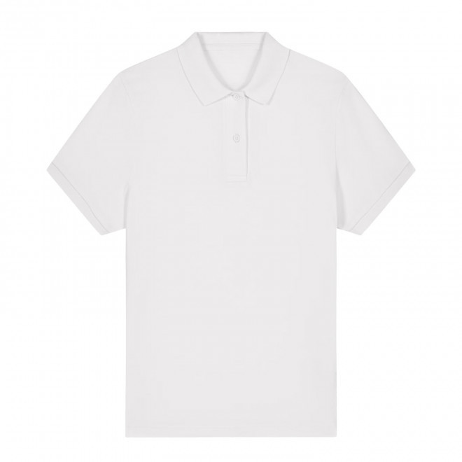 POLO FEMME BLANC PERSONNALISABLE 'COASTER' - blanc