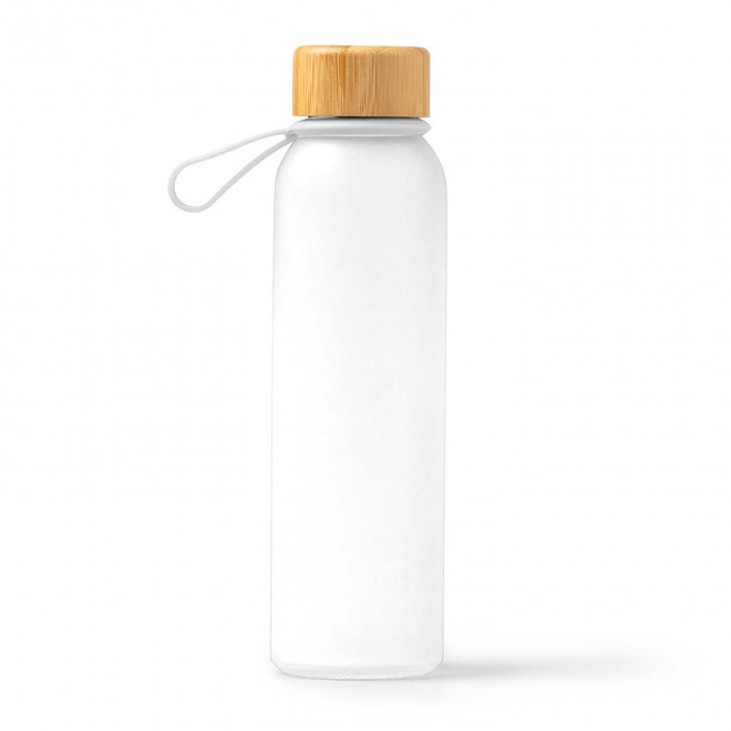 BOUTEILLE EN VERRE PERSONNALISEE 500ML 'LODO DRAGONNE COLOR' - blanc