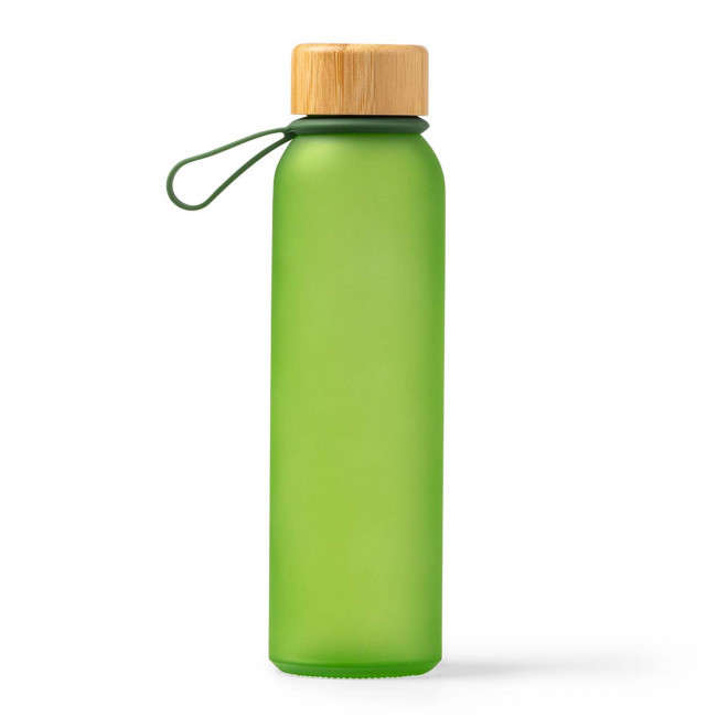 BOUTEILLE EN VERRE PERSONNALISEE 500ML 'LODO DRAGONNE COLOR' - vert