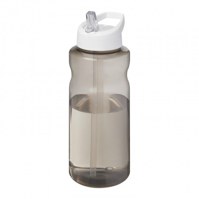 GOURDE DE SPORT PERSONNALISEE 1L 'BABIG COLOR' - gris/blanc