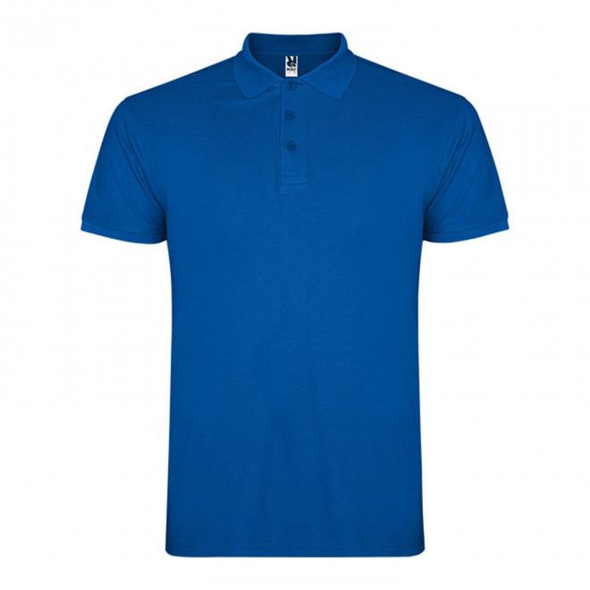 POLO ENFANT PERSONNALISABLE 'STARLO KIDS' - bleu royal