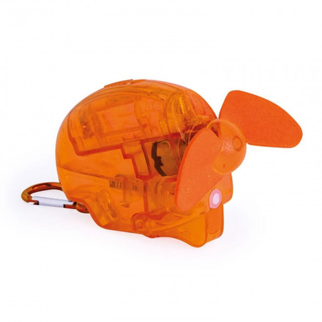 BRUMISATEUR AVEC VENTILATEUR PERSONNALISABLE 'ZAIR' - orange