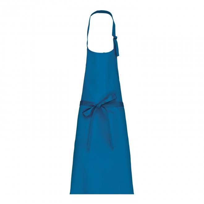 TABLIER LONG PERSONNALISE COTON 280G 'KARITAB' - bleu