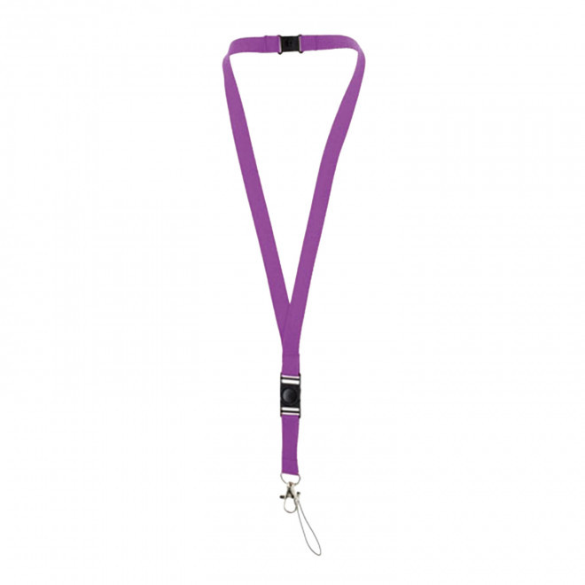 TOUR DE COU PUBLICITAIRE FERMETURE SECURITE 'CASTILLA' - lilas