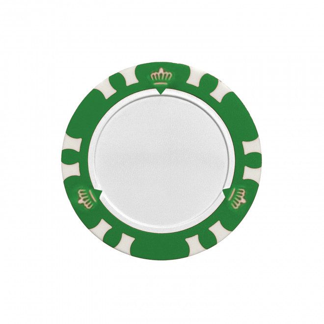 MARQUE BALLE GOLF PERSONNALISABLE 'BALSY POKER' - vert