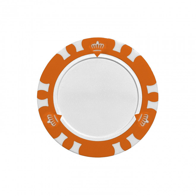 MARQUE BALLE GOLF PERSONNALISABLE 'BALSY POKER' - orange