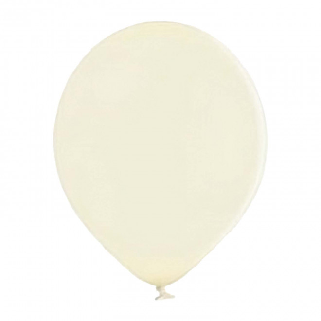 BALLON DE BAUDRUCHE PERSONNALISE ø27 CM 'LUFT QUADRI' - vanille
