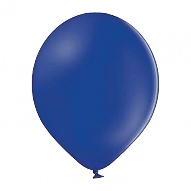 BALLON DE BAUDRUCHE PERSONNALISE ø27 CM 'LUFT QUADRI' - bleu nuit
