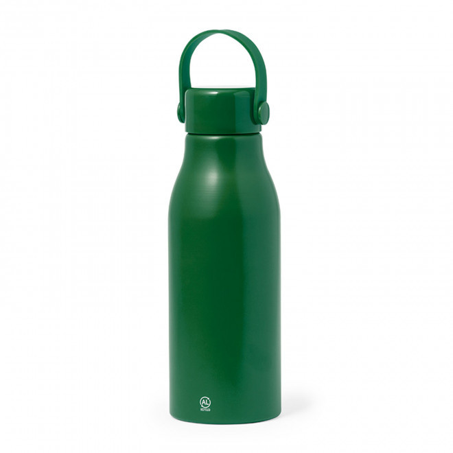 BOUTEILLE PERSONNALISEE EN ALU RECYCLE 700 ML 'LOS' - vert