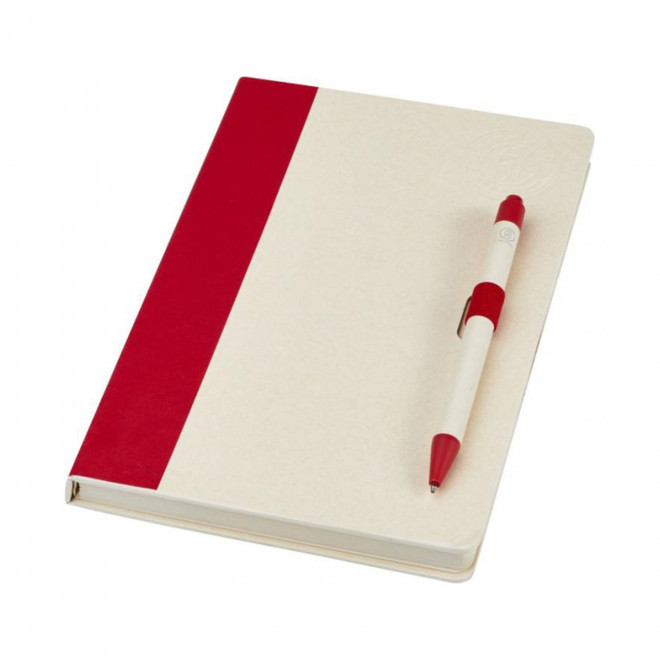 CARNET A5 PERSONNALISE 'MILK STYL' - rouge