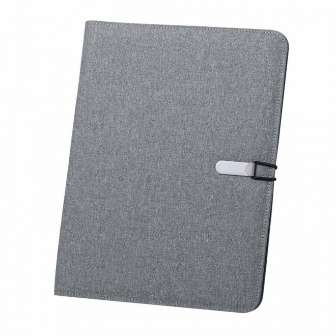CONFERENCIER A4 PERSONNALISABLE 'NICOLIN COLOR' - gris