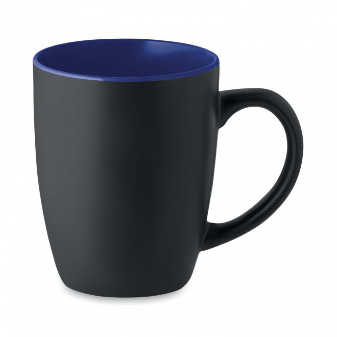 MUG CERAMIQUE PERSONNALISE 290ML 'DULCE NOIR' - bleu marine
