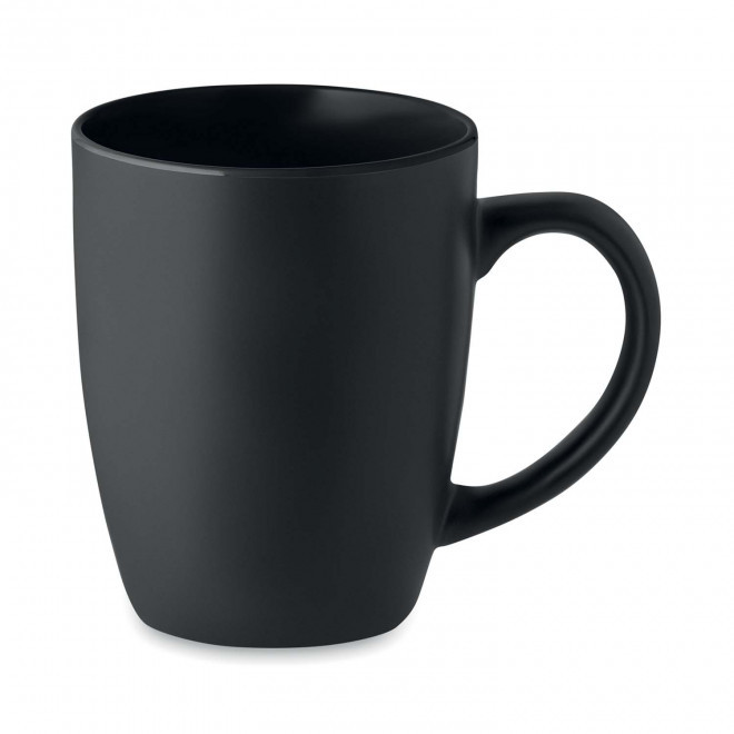 MUG CERAMIQUE PERSONNALISE 290ML 'DULCE NOIR' - noir