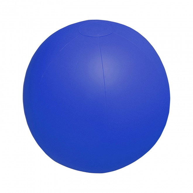 BALLON DE PLAGE PERSONNALISE 'PLAYA UNI' - bleu