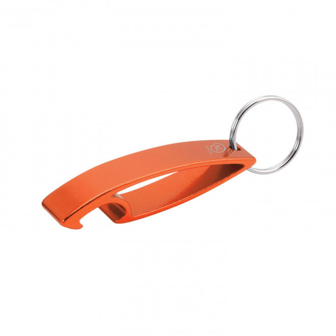PORTE CLE DECAPSULEUR PERSONNALISABLE 'OFFNY RECYCLE' - orange