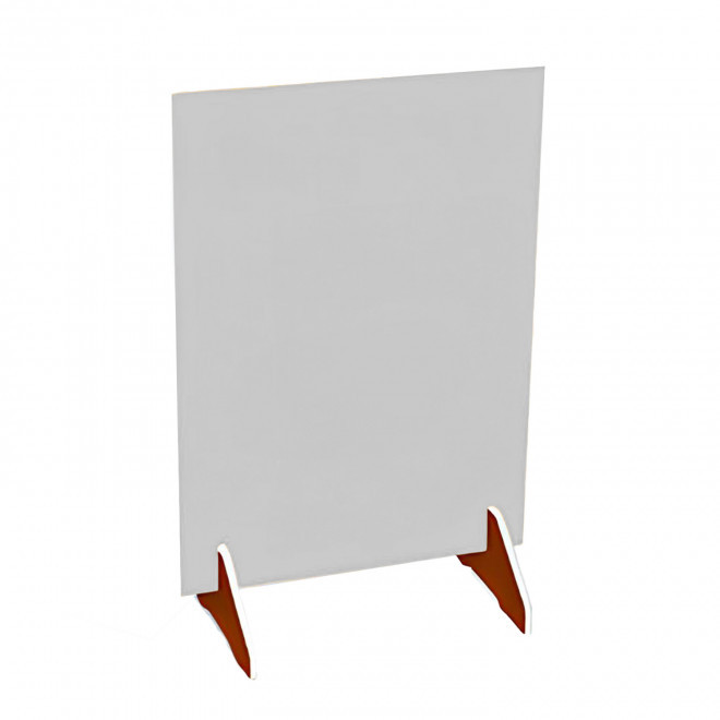 CHEVALET DE TABLE RIGIDE PERSONNALISABLE 'INFO' - A3