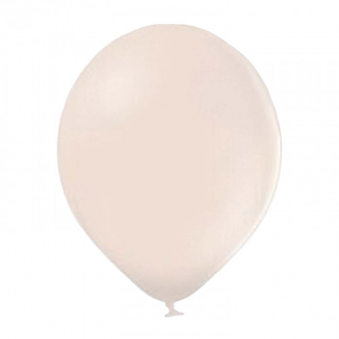 BALLON DE BAUDRUCHE PERSONNALISE ø30 CM 'LUFT QUADRI' - beige clair
