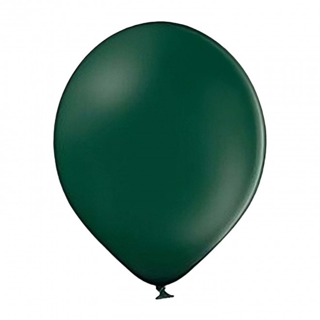 BALLON DE BAUDRUCHE PERSONNALISE ø30 CM 'LUFT QUADRI' - vert foncé