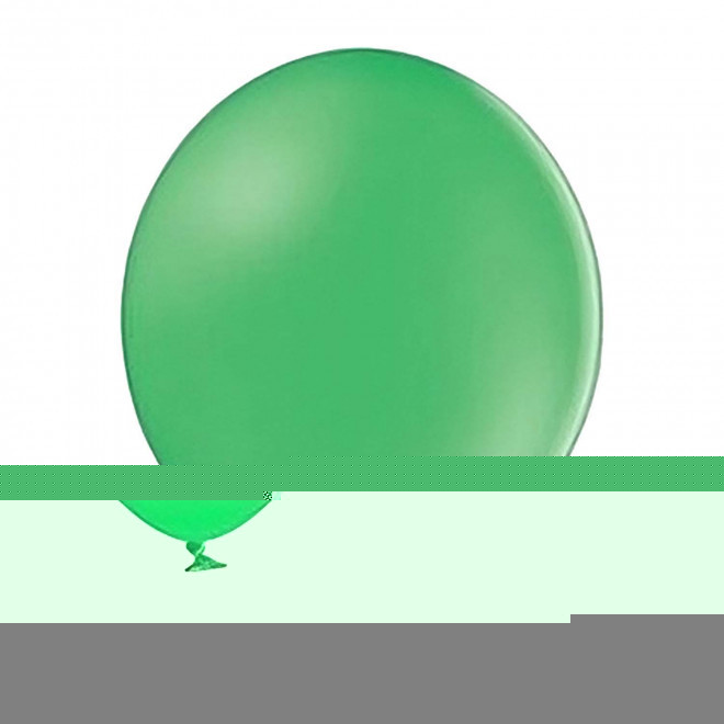 BALLON DE BAUDRUCHE PERSONNALISE ø30 CM 'LUFT QUADRI' - vert vif
