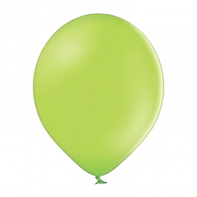 BALLON DE BAUDRUCHE PERSONNALISE ø30 CM 'LUFT QUADRI' - vert pomme