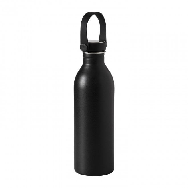 BOUTEILLE ISOTHERME 550ML PERSONNALISABLE 'RIRI' - noir