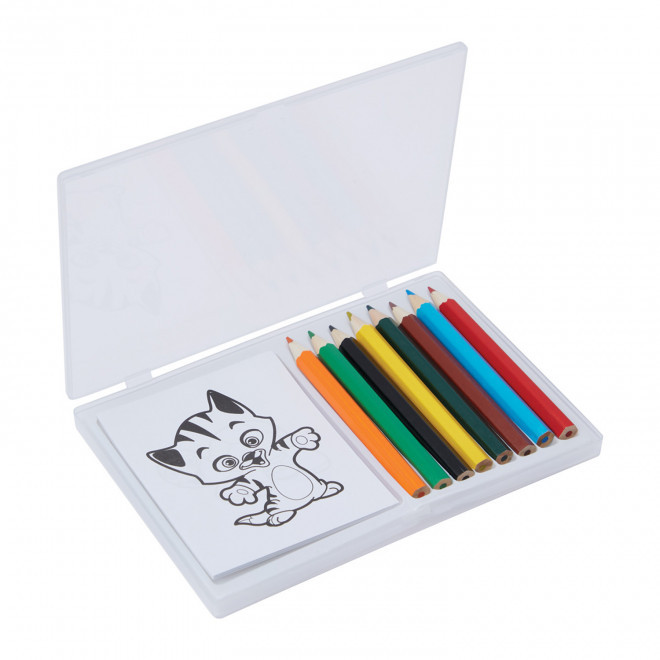 SET DE COLORIAGE PERSONNALISABLE 'WONDERFUL' - blanc