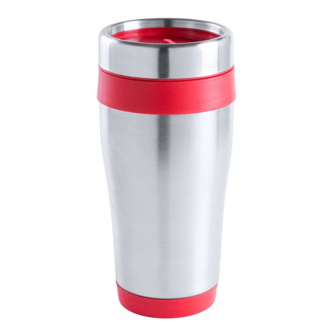 MUG ISOTHERME PUBLICITAIRE 'PYRENEES' - fuchsia