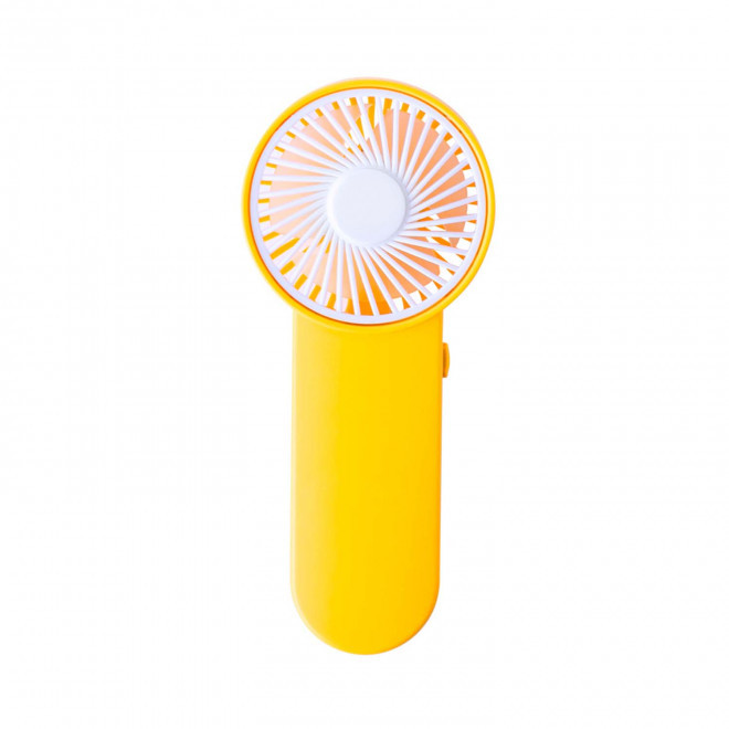 VENTILATEUR PORTABLE PERSONNALISABLE 'KATYP' - jaune