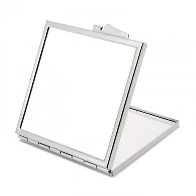 MIROIR EN METAL PERSONNALISABLE 'BEYLLE' - carré