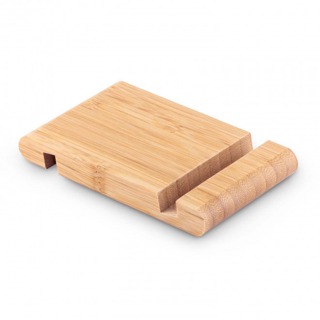 SUPPORT TELEPHONE ET TABLETTE PERSONNNALISABLE 'TELTAB' - bambou